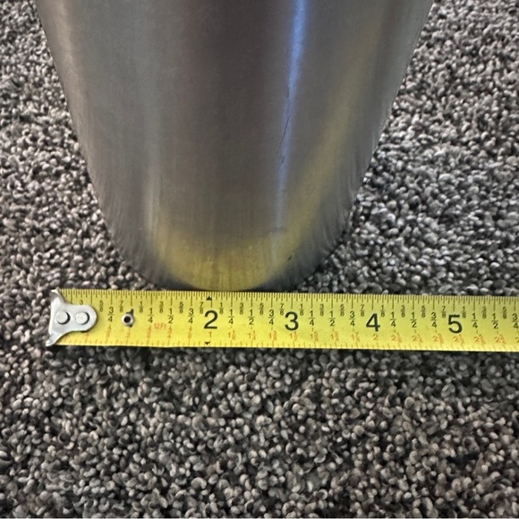 Stainless Steel Thermal Coffee Carafe, 1 Liter Cap. Kitchen Black Handle and Lid - Picture 4 of 9